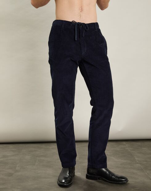 Pantalon Pétrolier bleu marine foncé