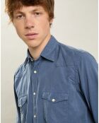 Chemise regular Phoenix Pat cobalt