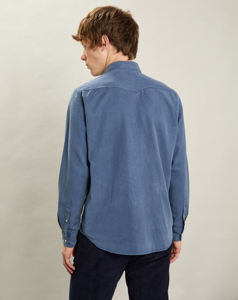 Chemise regular Phoenix Pat cobalt