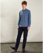 Chemise regular Phoenix Pat cobalt