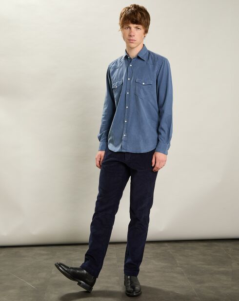 Chemise regular Phoenix Pat cobalt
