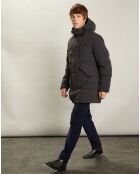 Parka Chelsea charbon de bois