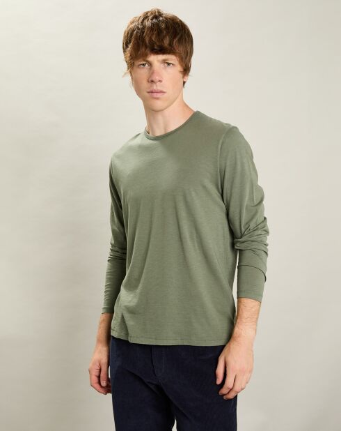 T-Shirt Équipage Ls militaire