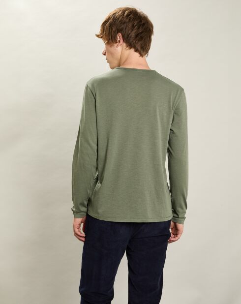 T-Shirt Équipage Ls militaire