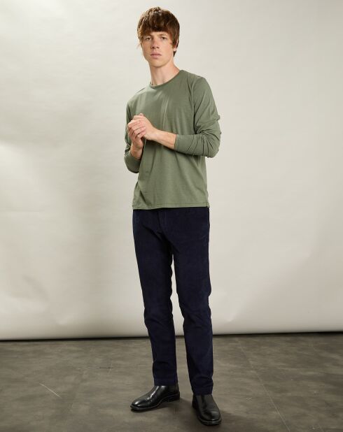 T-Shirt Équipage Ls militaire