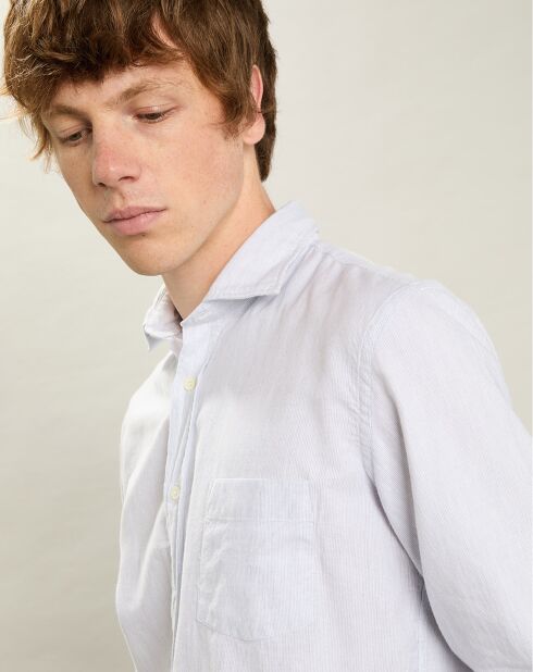 Chemise regular Paul grise