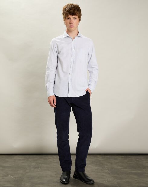 Chemise regular Paul grise