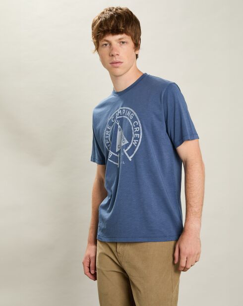 T-Shirt Tee Bonfire cobalt
