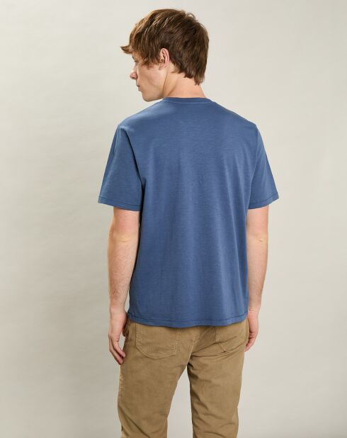 T-Shirt Tee Bonfire cobalt