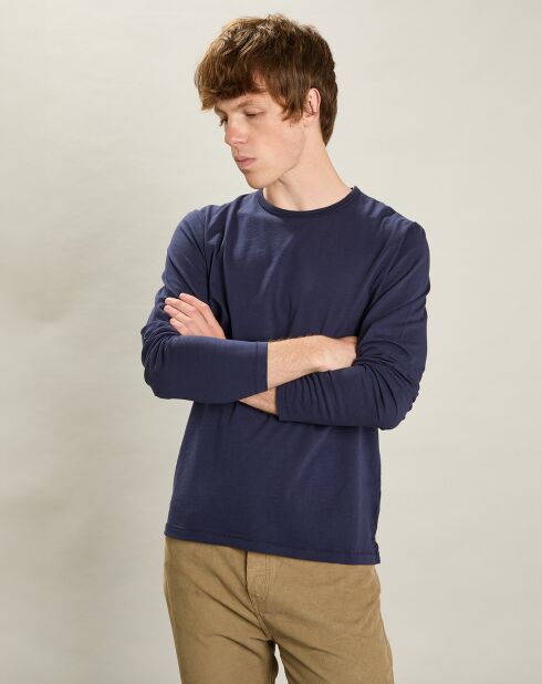 T-Shirt Équipage Ls marine