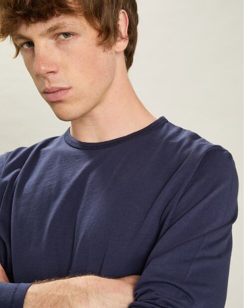 T-Shirt Équipage Ls marine