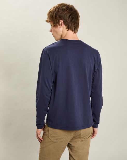 T-Shirt Équipage Ls marine