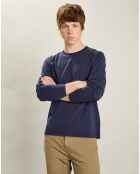 T-Shirt Équipage Ls marine