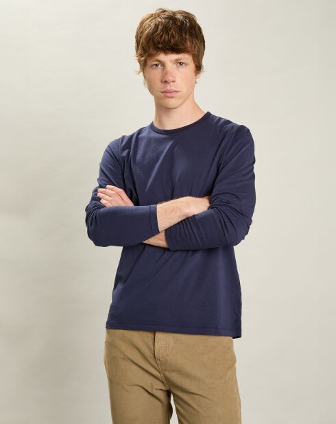 T-Shirt Équipage Ls marine