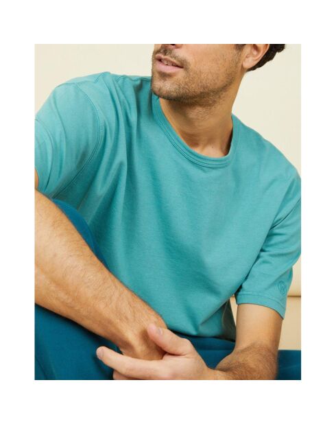 T-Shirt en Coton Bio Ayden vert menthe