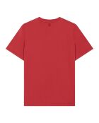 T-Shirt en Coton Bio Pedro rouge cerise