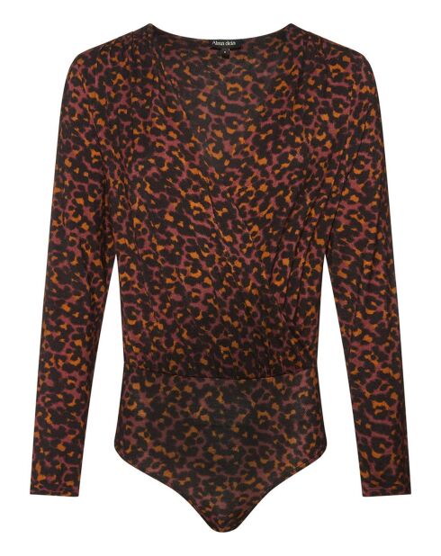 Body Agathe mit Leopardenmuster