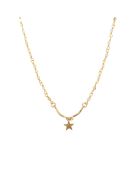 Collier Aya Pierre de Lune doré