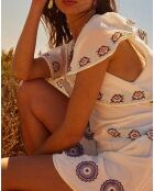 Robe Alia blanc cassé