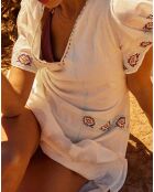 Robe Alia blanc cassé