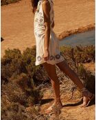 Robe Alia blanc cassé