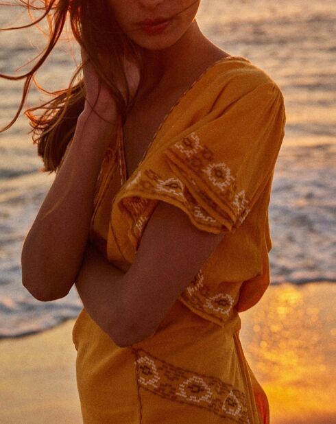 Alia Honey Kleid