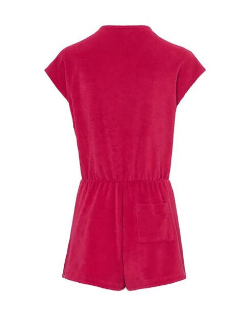 Fuchsiafarbener Jumpsuit Alicia aus Biobaumwolle