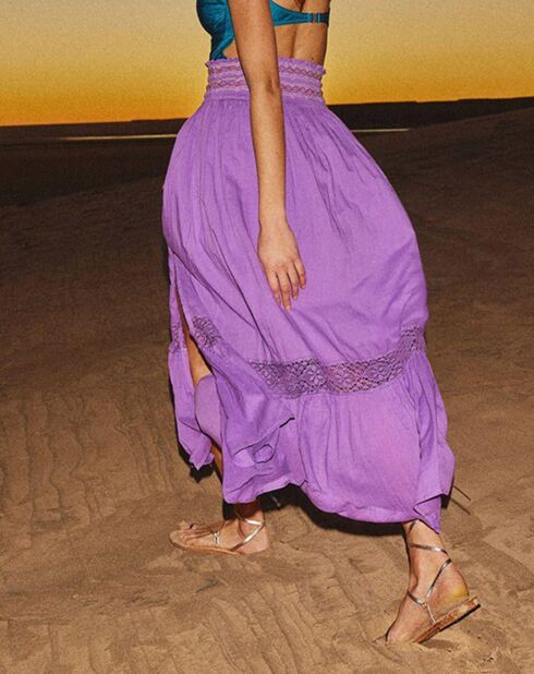 Jupe Ambre violette