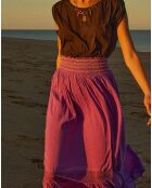 Jupe Ambre violette