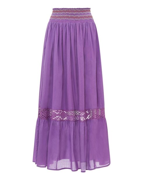 Jupe Ambre violette