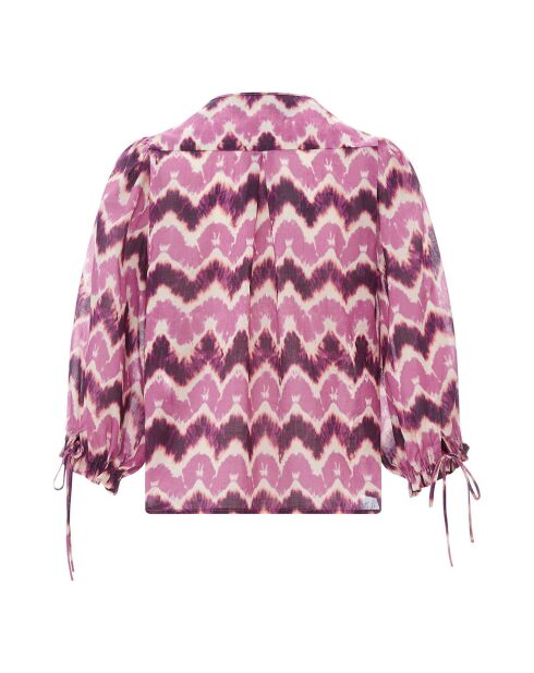 Arianna fuchsiafarbene Bluse