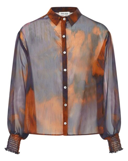 Chemise Azar bleu nuit