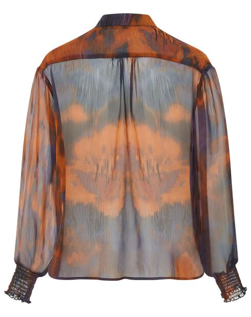 Chemise Azar bleu nuit
