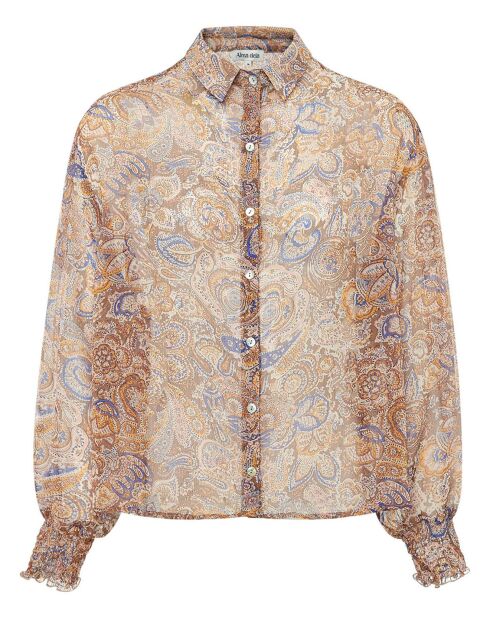 Chemise Azar capuccino