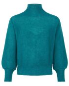 Pull en Laine mélangée Azur vert sapin