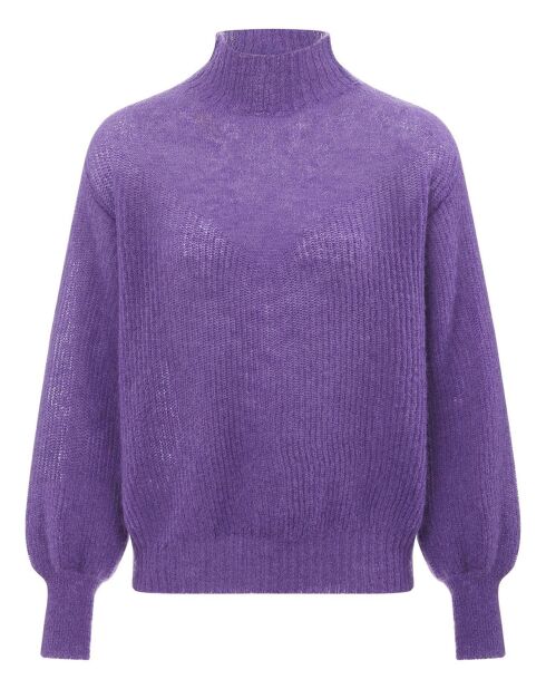 Azur lila Pullover