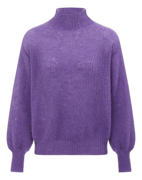 Pull Azur violet