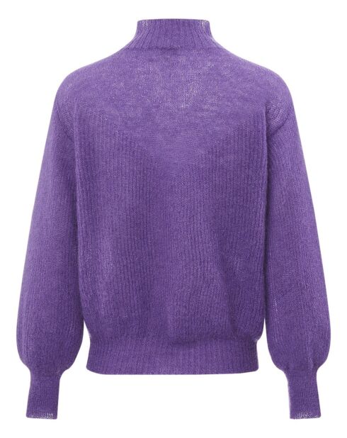 Azur lila Pullover