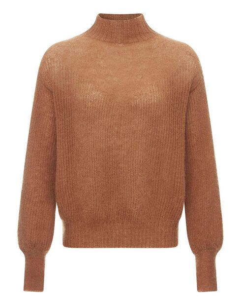 Pull Azur marron