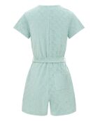 Combishort en Coton Bio Calista sauge