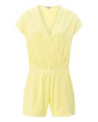 Combishort en Coton Bio Carlotta jaune citron