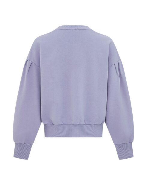 Sweat en Coton Bio Celeste bleu glacier