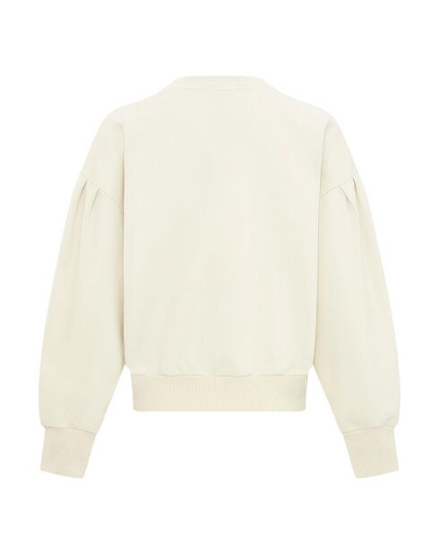 Sweat en Coton Bio Celeste mastic