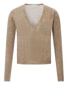 Pull Coraline noisette