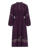 Robe en Coton Bio Daria violette