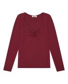 Top Ella bordeaux