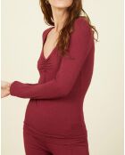Top Ella bordeaux