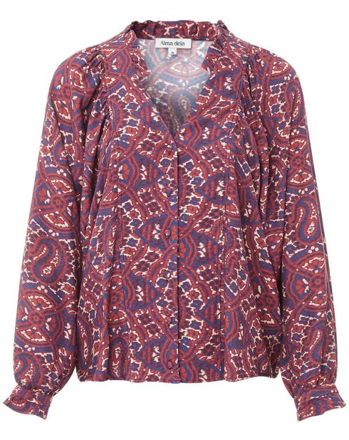 Chemise Ema terracotta