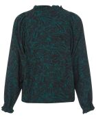 Chemise Ema vert émeraude