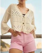 Short en Coton Bio Frida rose bonbon